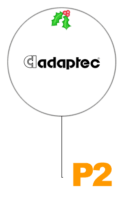 NEWS : Adaptec's Flash Christmas Card Competition is programmed by P2